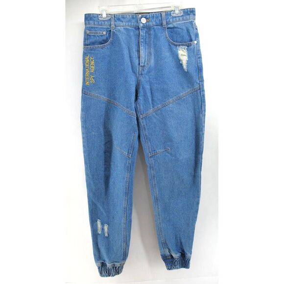 VTG Mishka Jeans Men 32x30‎ Elastic tapered leg Jeans 30 - Picture 2 of 13